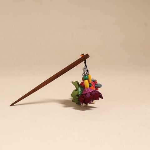 Handmade artistic wooden juda stick 44 - handcrafted