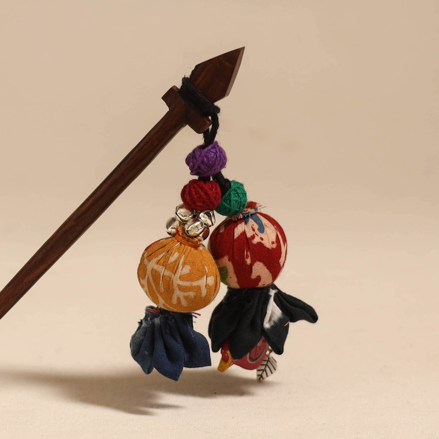 Handmade artistic wooden juda stick 81 - handcrafted