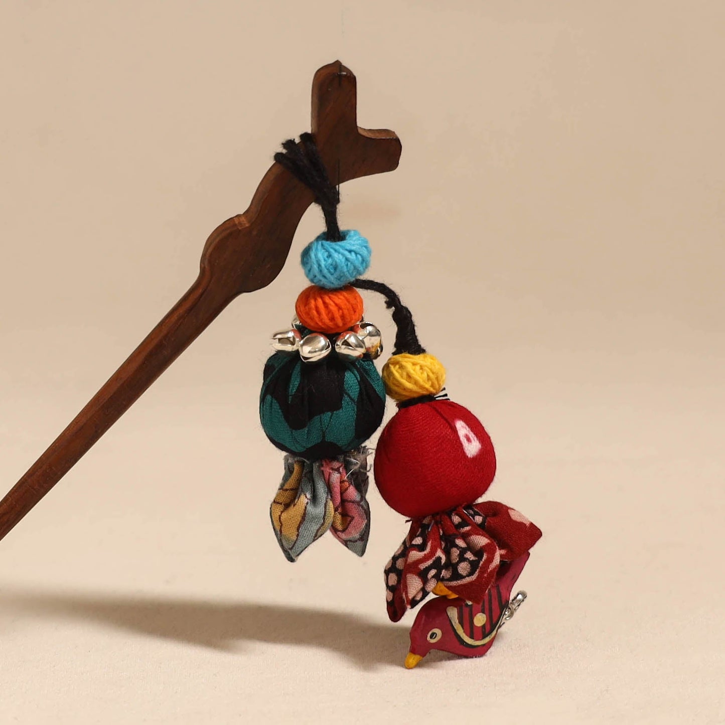 Handmade artistic wooden juda stick 84 - handcrafted