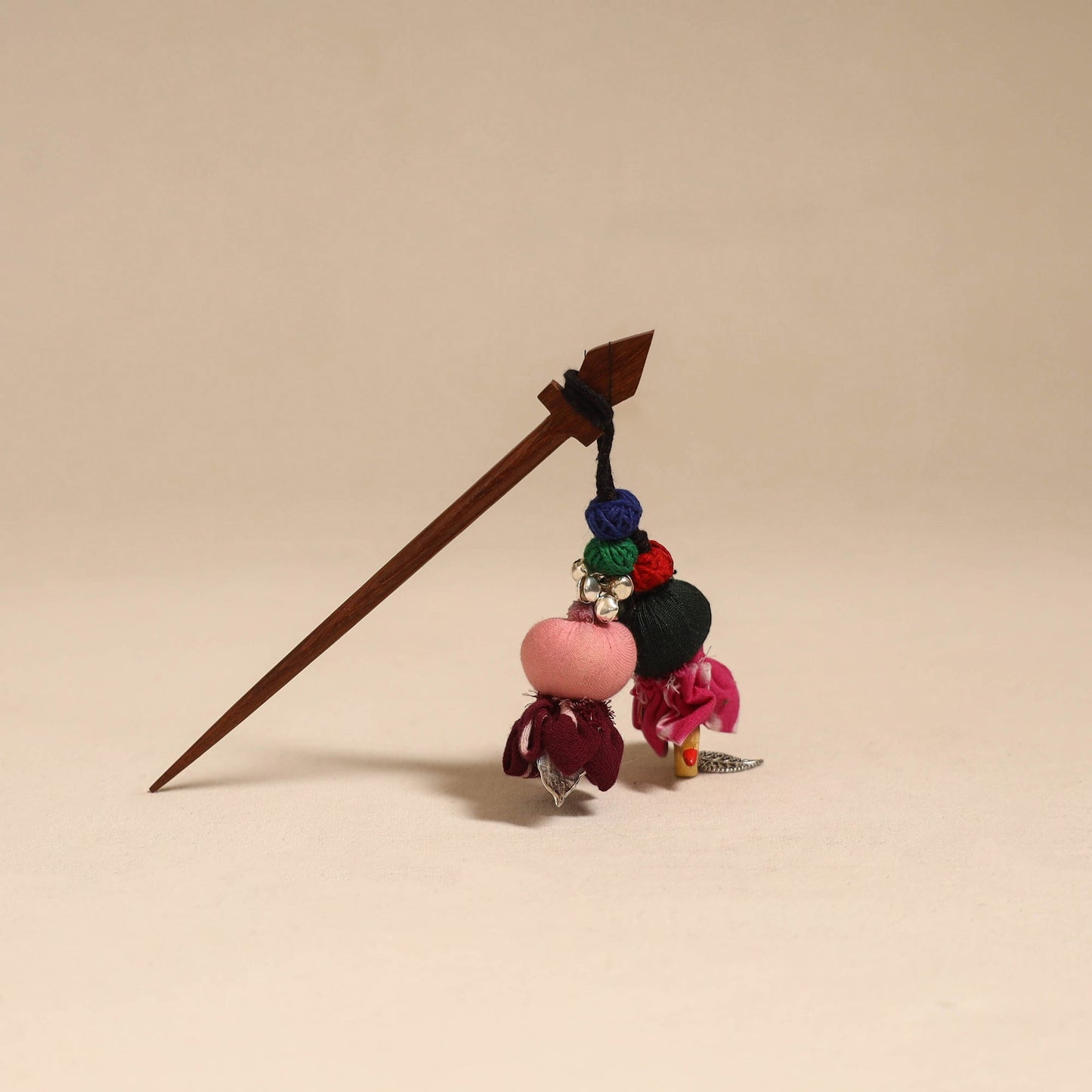 Handmade artistic wooden juda stick 85 - handcrafted