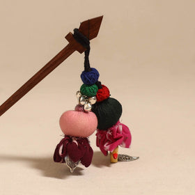 Handmade artistic wooden juda stick 85 - handcrafted