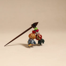 Handmade artistic wooden juda stick 88 - handcrafted