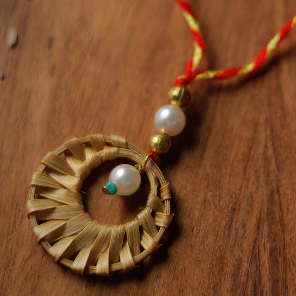  Handmade Bamboo Craft Beadwork Rakhi by Baansuli 05 