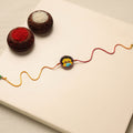 Handmade Bead & Felt Work Kids Rakhi