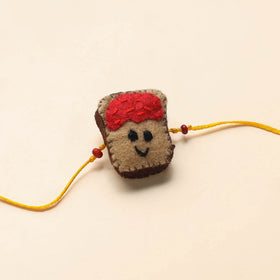 Handmade Bead & Felt Work Kids Rakhi