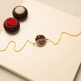 Handmade Bead & Felt Work Kids Rakhi