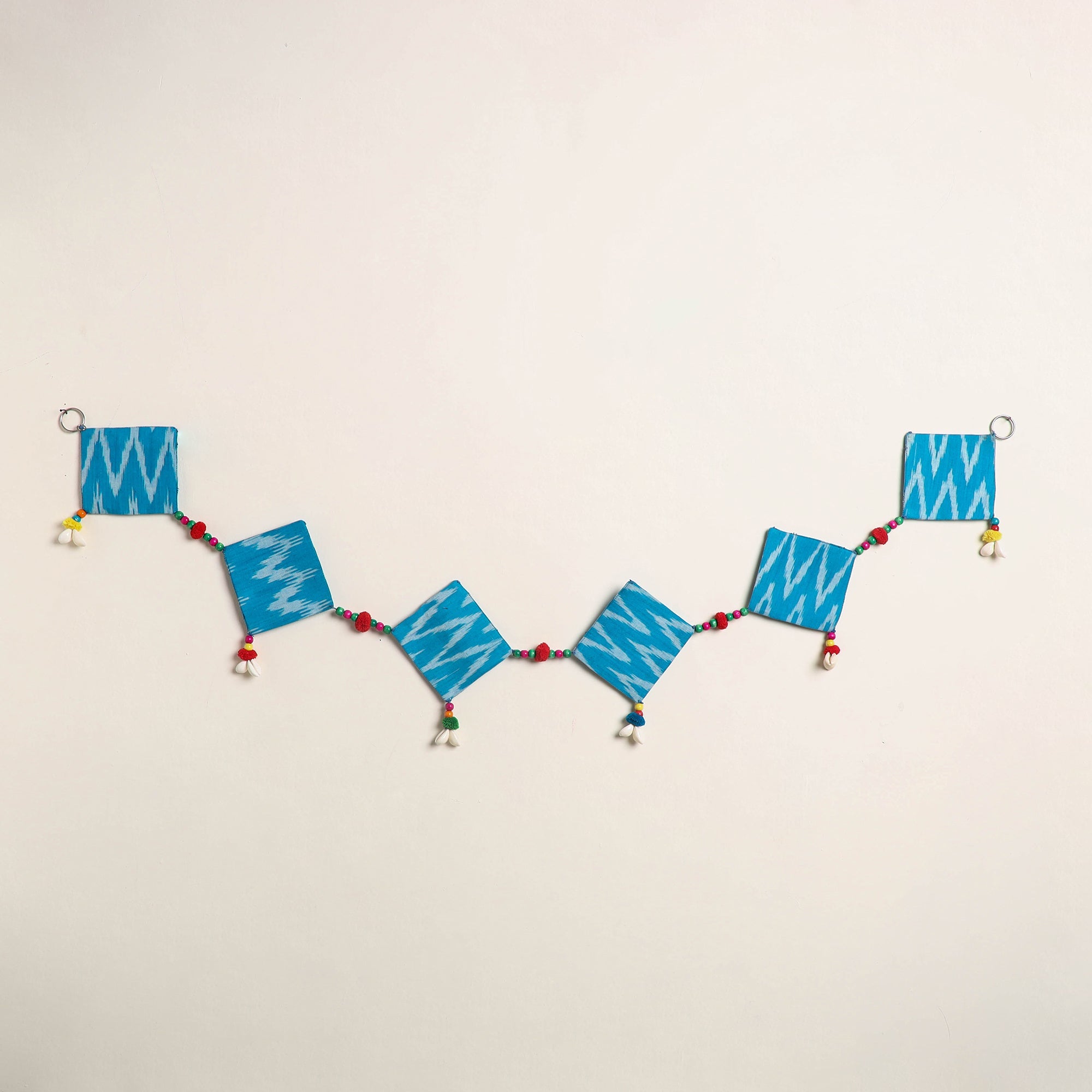 Handmade Bead Work Fabric Toran for Home Decor