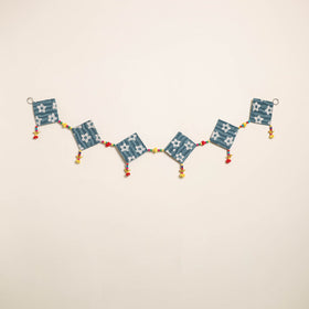 Handmade Bead Work Fabric Toran for Home Decor