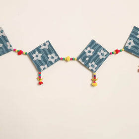 Handmade Bead Work Fabric Toran for Home Decor