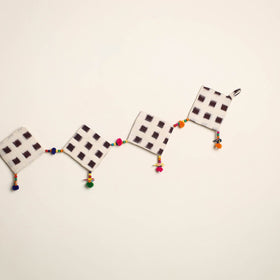 Handmade Bead Work Fabric Toran for Home Decor