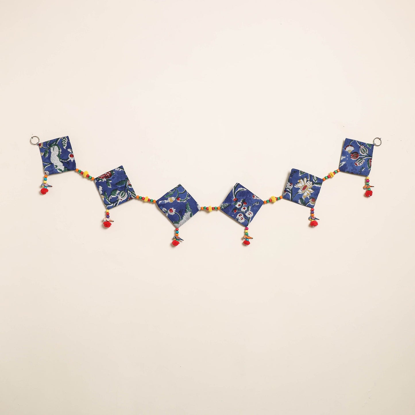 Handmade Bead Work Fabric Toran for Home Decor