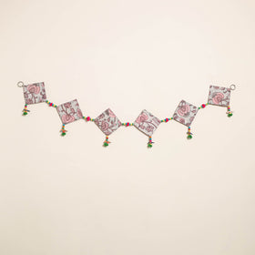 Handmade Bead Work Fabric Toran for Home Decor