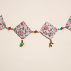 Handmade Bead Work Fabric Toran for Home Decor