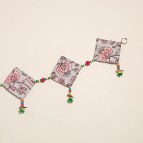 Handmade Bead Work Fabric Toran for Home Decor