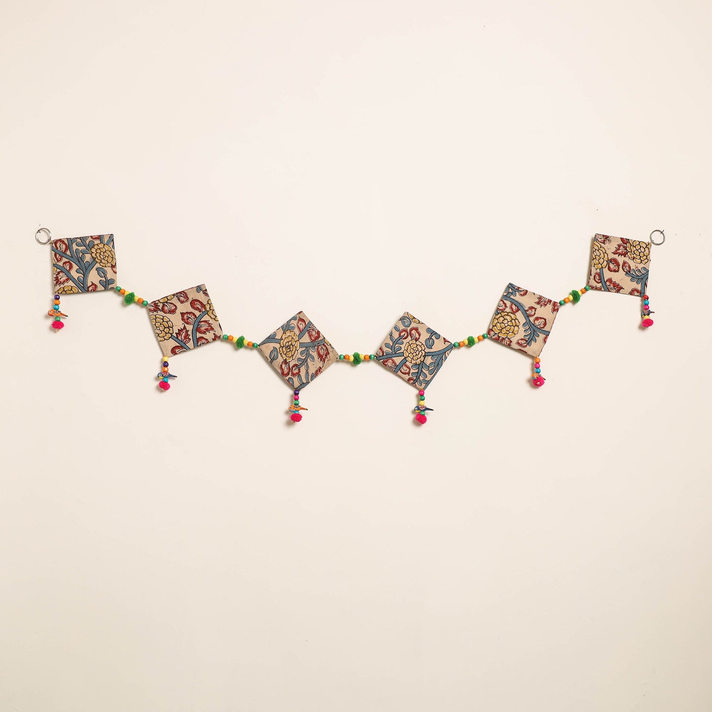 Handmade Bead Work Fabric Toran for Home Decor