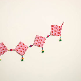 Handmade Bead Work Fabric Toran for Home Decor