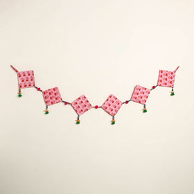 Handmade Bead Work Fabric Toran for Home Decor