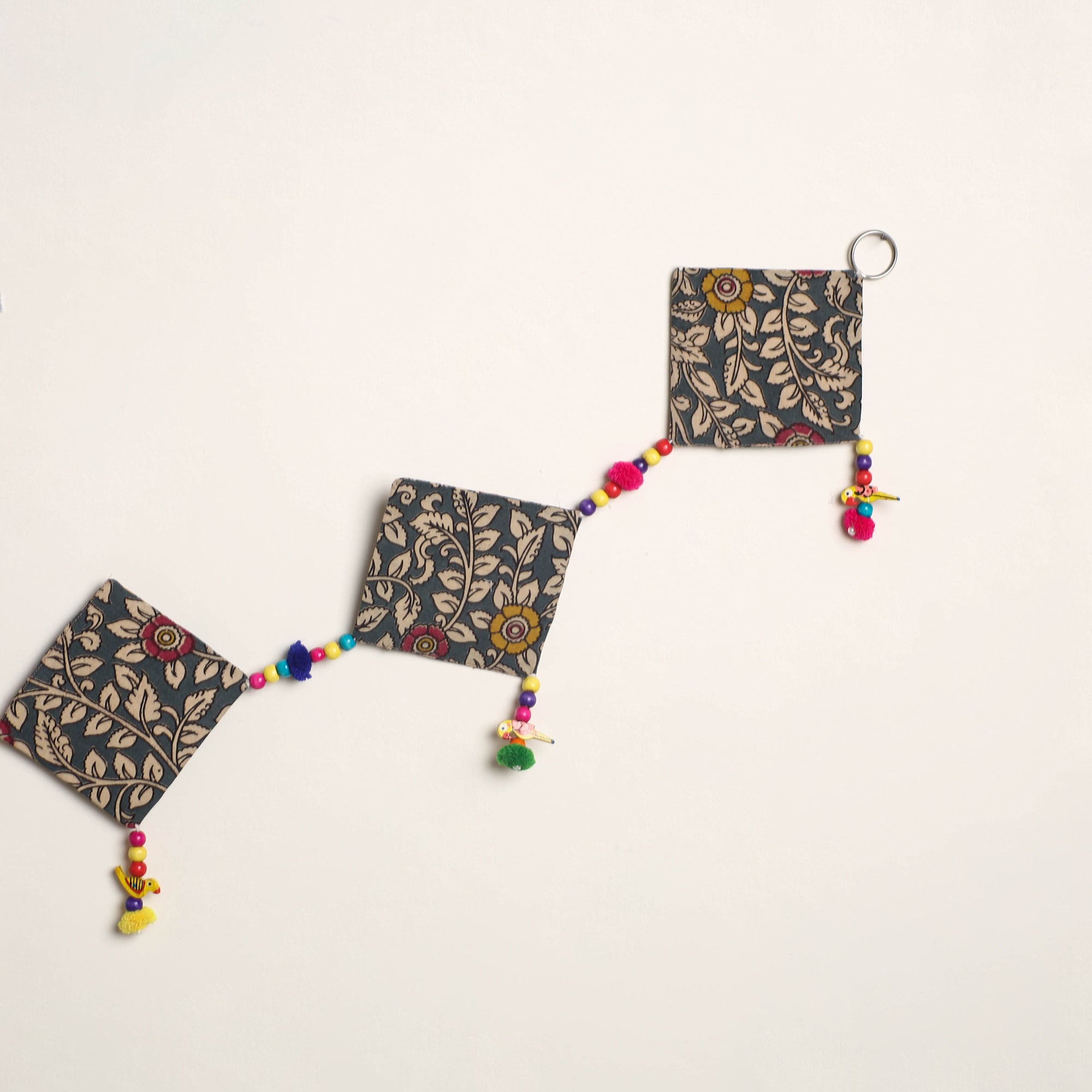 Handmade Bead Work Fabric Toran for Home Decor