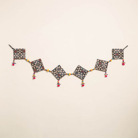 Handmade Bead Work Fabric Toran for Home Decor