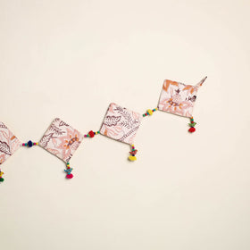 Handmade Bead Work Fabric Toran for Home Decor