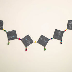 Handmade Bead Work Fabric Toran for Home Decor