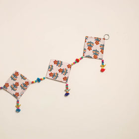 Handmade Bead Work Fabric Toran for Home Decor