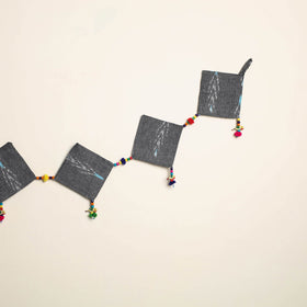 Handmade Bead Work Fabric Toran for Home Decor