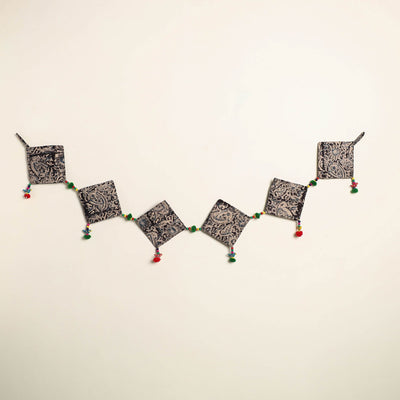 Handmade Bead Work Fabric Toran for Home Decor