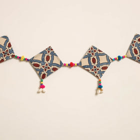 Handmade Bead Work Fabric Toran for Home Decor