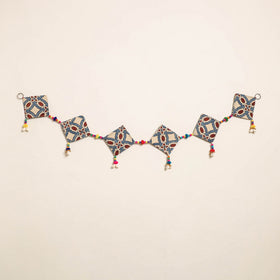 Handmade Bead Work Fabric Toran for Home Decor
