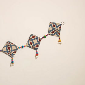 Handmade Bead Work Fabric Toran for Home Decor