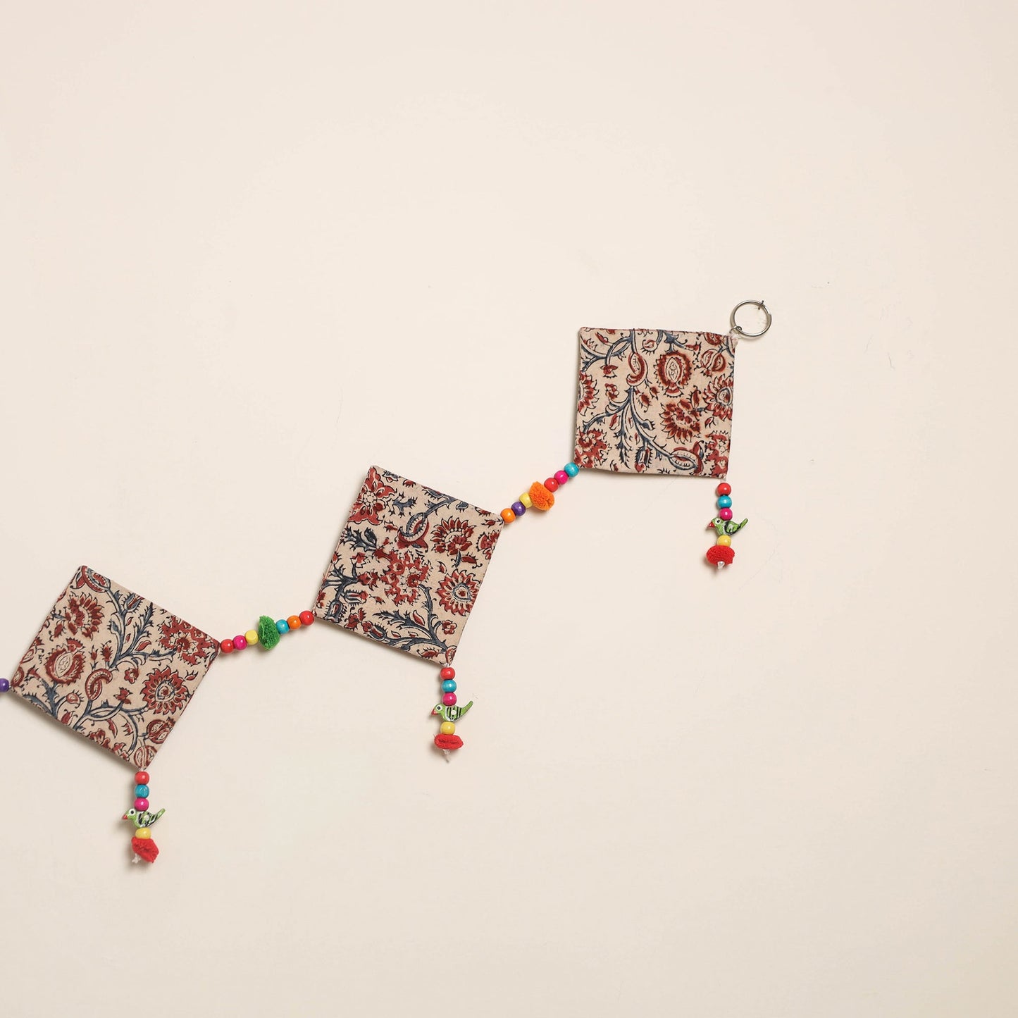 Handmade Bead Work Fabric Toran for Home Decor