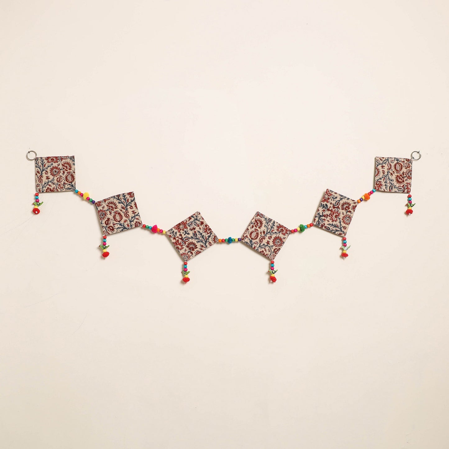 Handmade Bead Work Fabric Toran for Home Decor