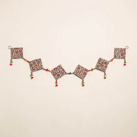 Handmade Bead Work Fabric Toran for Home Decor