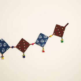 Handmade Bead Work Fabric Toran for Home Decor