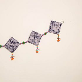 Handmade Bead Work Fabric Toran for Home Decor