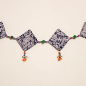 Handmade Bead Work Fabric Toran for Home Decor