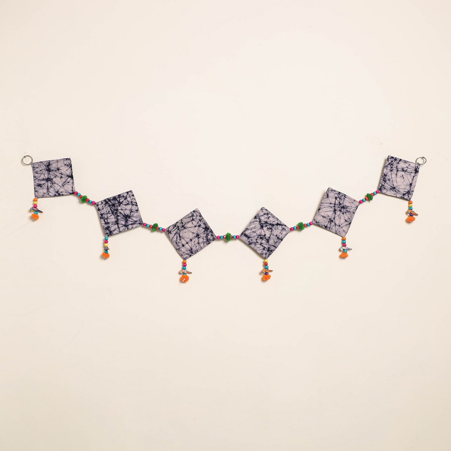 Handmade Bead Work Fabric Toran for Home Decor