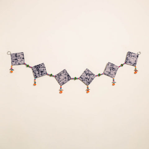 Handmade Bead Work Fabric Toran for Home Decor