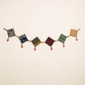 Handmade Bead Work Fabric Toran for Home Decor