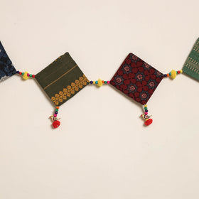 Handmade Bead Work Fabric Toran for Home Decor
