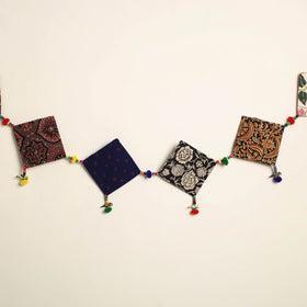 Handmade Bead Work Fabric Toran for Home Decor