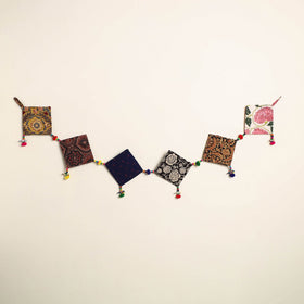 Handmade Bead Work Fabric Toran for Home Decor