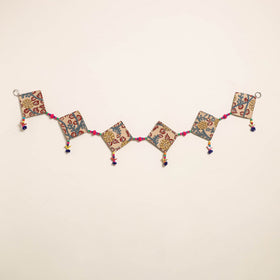 Handmade Bead Work Fabric Toran for Home Decor