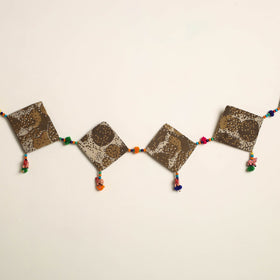 Handmade Bead Work Fabric Toran for Home Decor