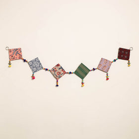 Handmade Bead Work Fabric Toran for Home Decor