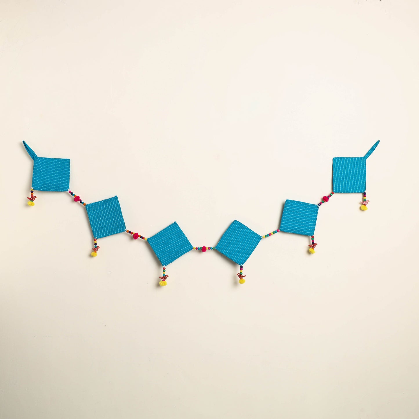 Handmade Bead Work Fabric Toran for Home Decor