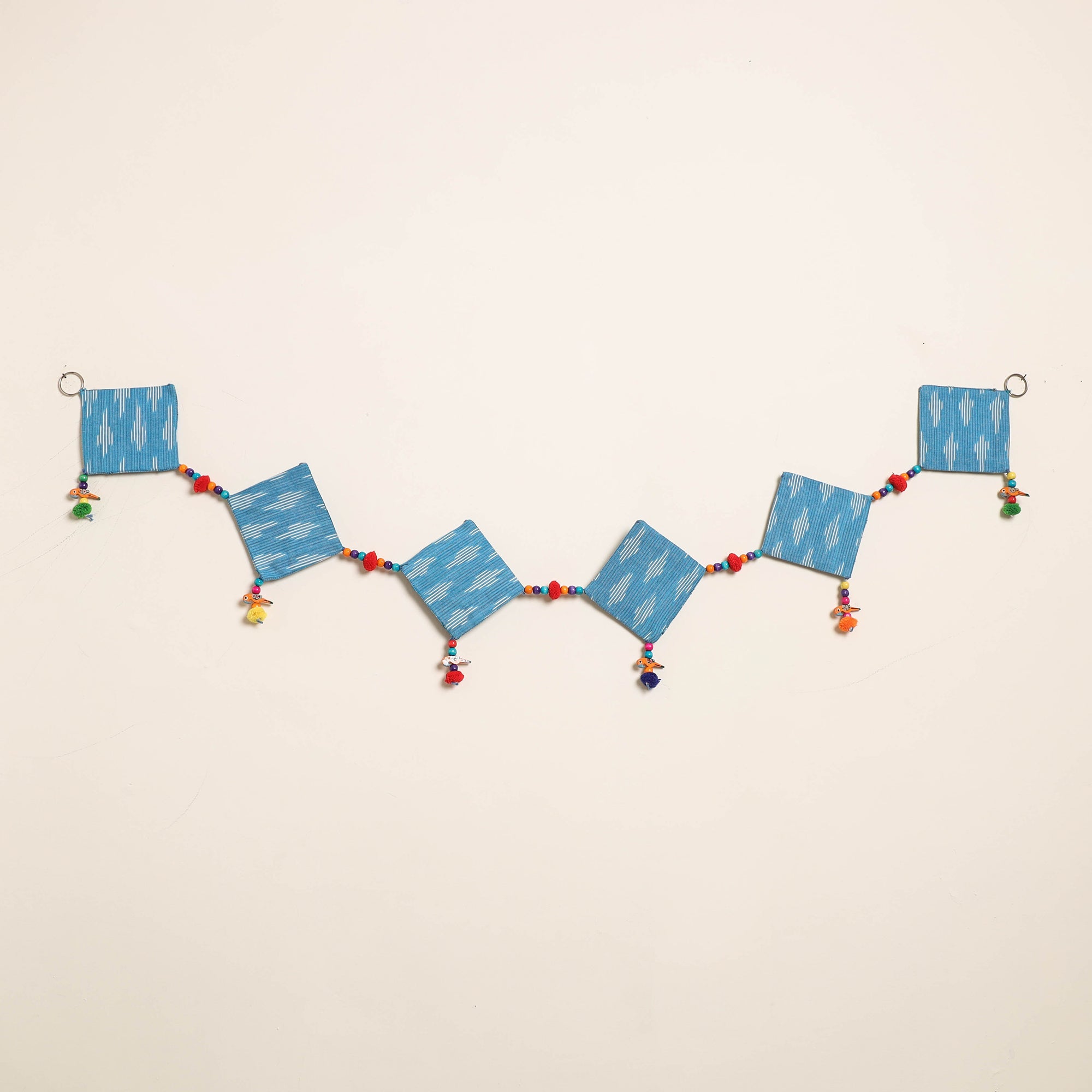 Handmade Bead Work Fabric Toran for Home Decor