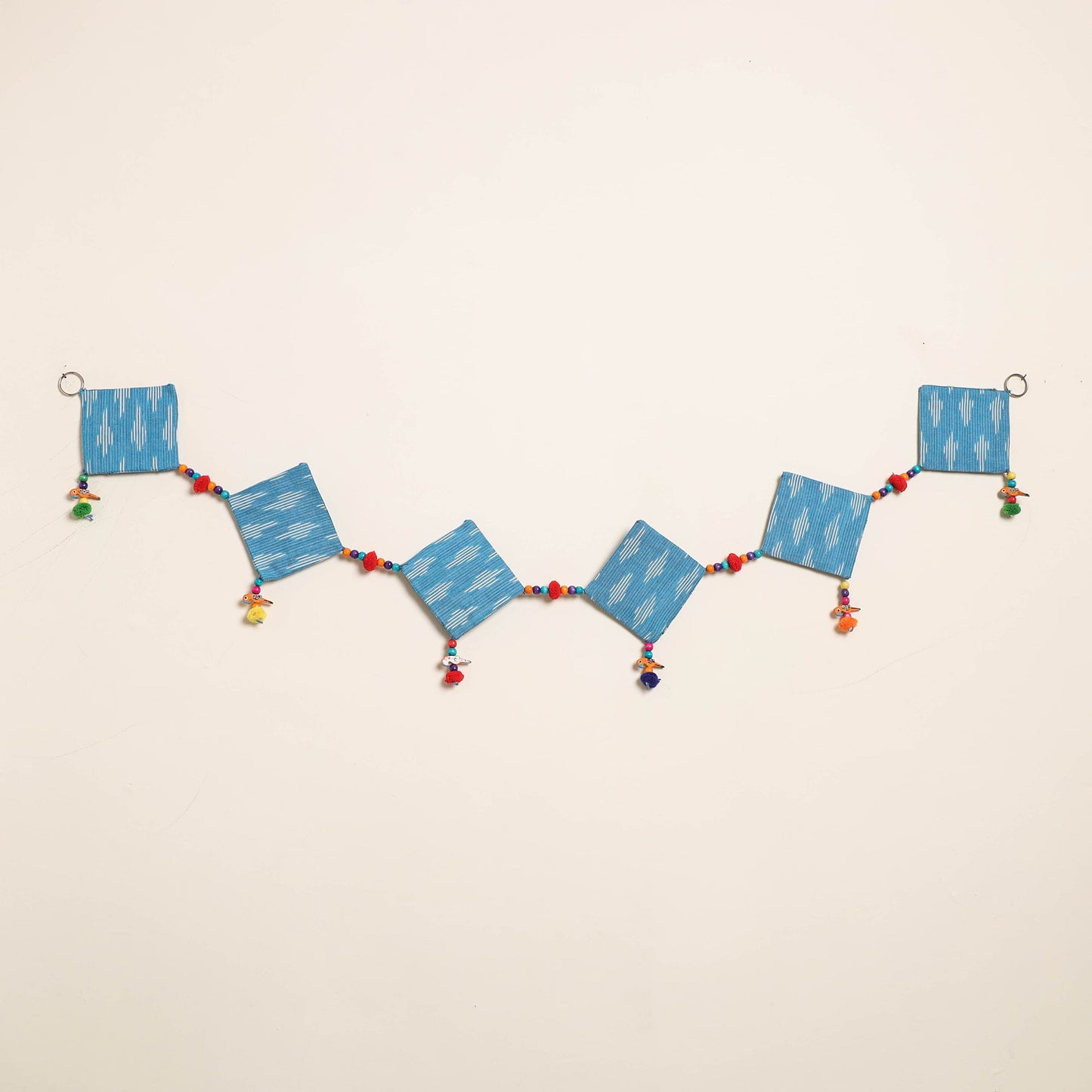 Handmade Bead Work Fabric Toran for Home Decor