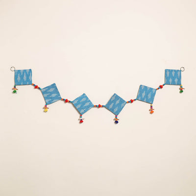 Handmade Bead Work Fabric Toran for Home Decor